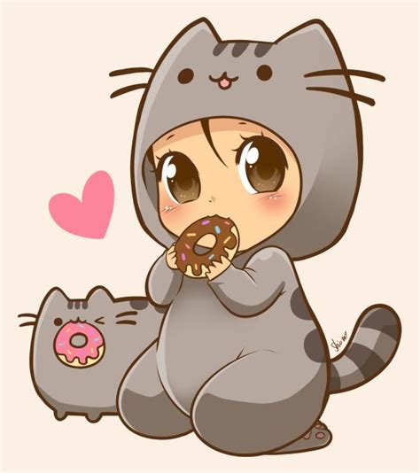 pusheen girl